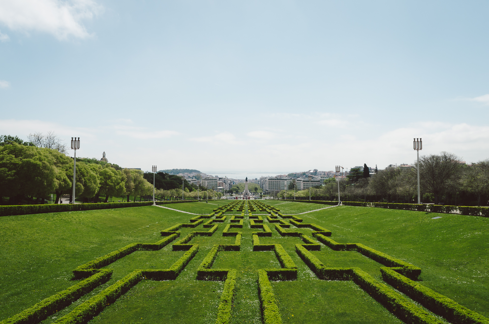 Eduardo VII Park, Lisbon, Portugal