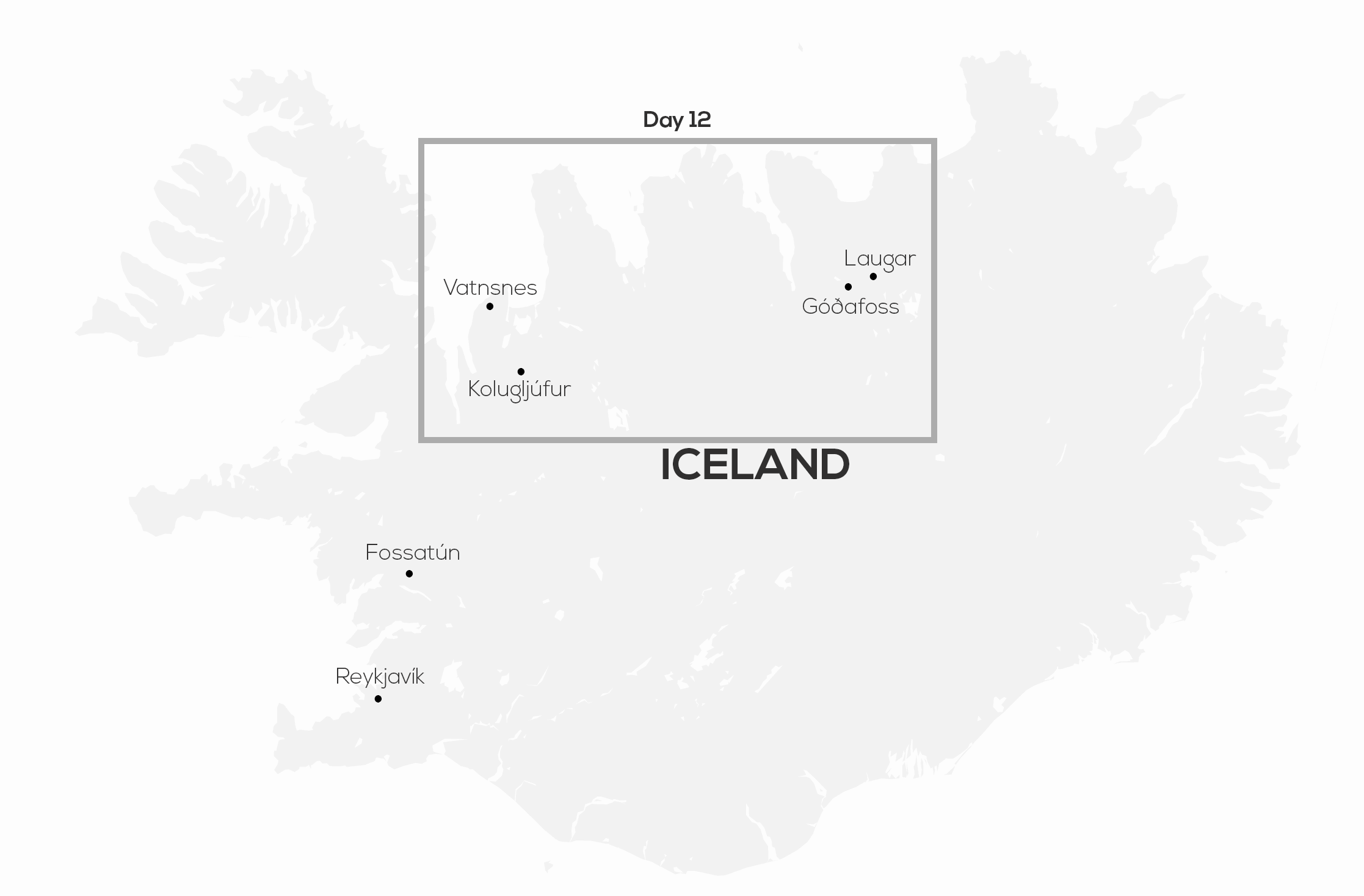 Iceland two weeks itinerary